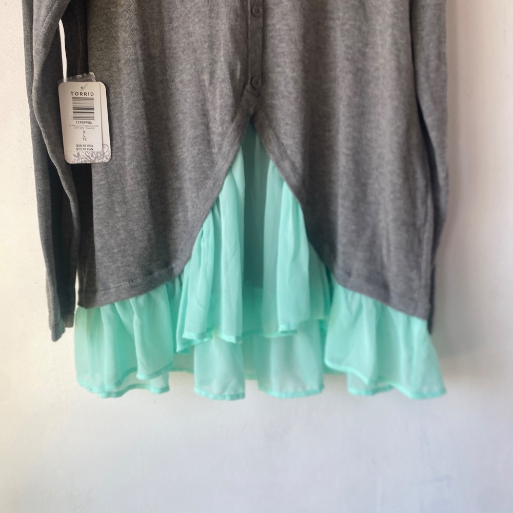 NWT Torrid Mermaid at Heart Pullover Sweater - Picture 9 of 12